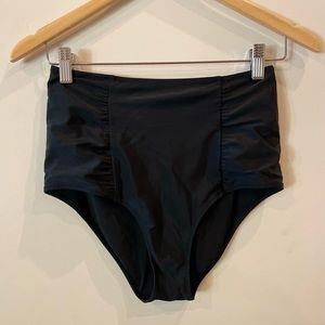 aerie high waisted swim bottom